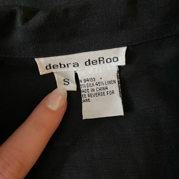 Debra deRoo casual maxi black dress. - Picture 3 of 4